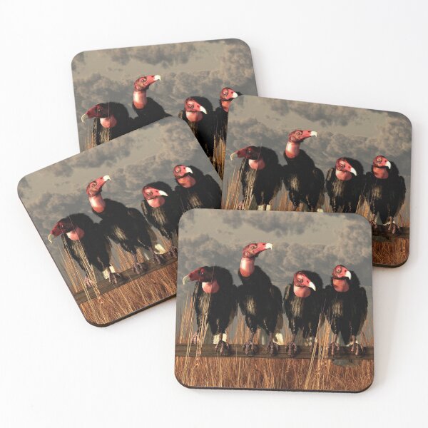 Item preview, Four Vultures designed and sold by Daniel Eskridge.