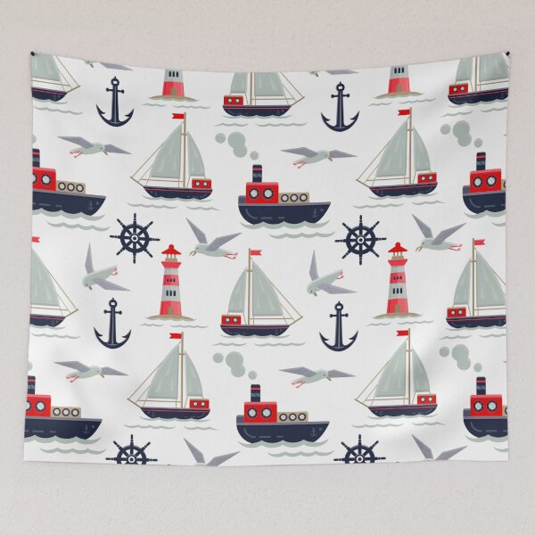 Item preview, Nautical Pattern  designed and sold by MarcSabuncu.