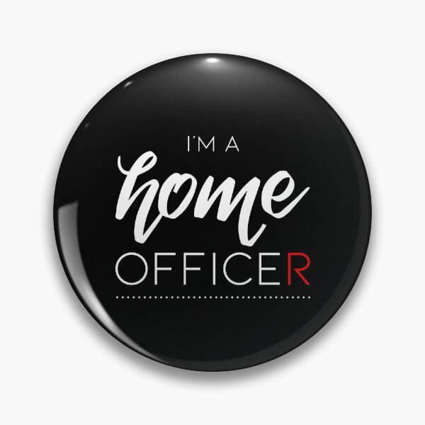 Item preview, I'm a Home Officer - Funny Office Sayings designed and sold by Victorias-Art.