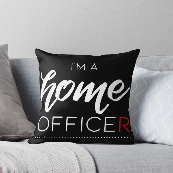 Item preview, I'm a Home Officer - Funny Office Sayings designed and sold by Victorias-Art.