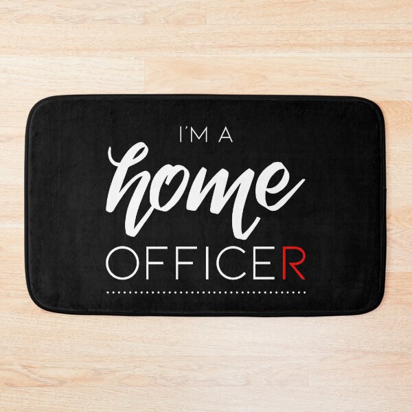 Item preview, I'm a Home Officer - Funny Office Sayings designed and sold by Victorias-Art.