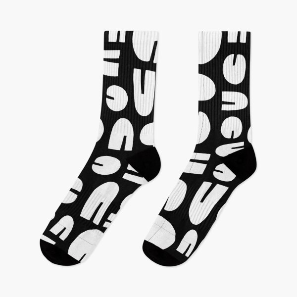 Item preview, geometric figures pattern, black and white geometric figures designed and sold by angelescar.