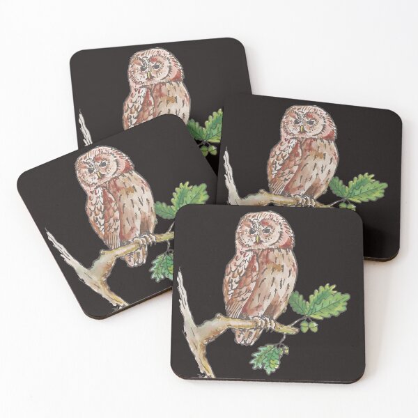 Item preview, Tawny owl-Strix aluco designed and sold by StudioViArt.