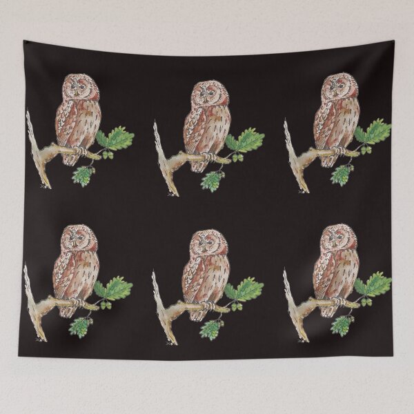 Item preview, Tawny owl-Strix aluco designed and sold by StudioViArt.