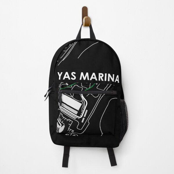 Item preview, YAS MARINA - UAE TRACK MAP FLAG designed and sold by andreanastasio.