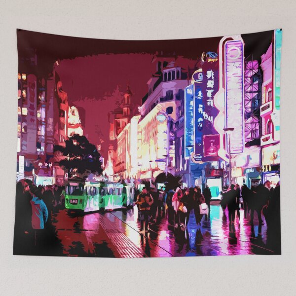 Item preview, Urban Night Lights - Noite Urbana Luzes designed and sold by RazzArt.