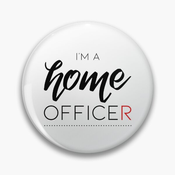 Item preview, I'm a Home Officer - Gift Office Funny Sayings designed and sold by Victorias-Art.