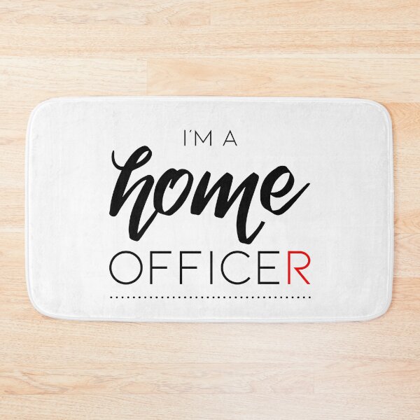 Item preview, I'm a Home Officer - Gift Office Funny Sayings designed and sold by Victorias-Art.