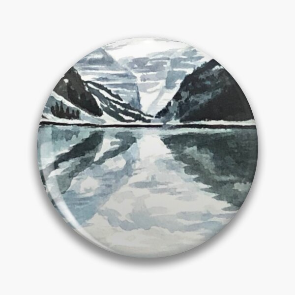 Item preview, Circle Painting - Lake Louise designed and sold by rachelhirst.