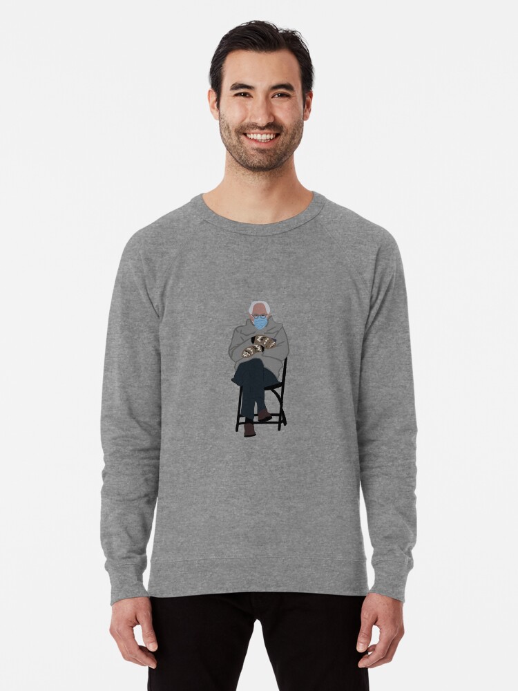 Bernie sanders mittens crewneck sales