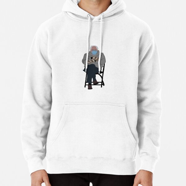 bernie sanders inauguration mittens Pullover Hoodie