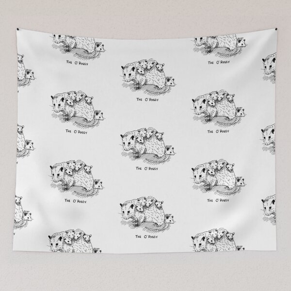 Item preview, Possum posse ink design designed and sold by hollyisnotanart.