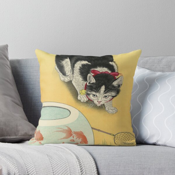 Item preview, Utagawa Hiroshige Japanese Woodblock Cat Print designed and sold by Epitome Girl.