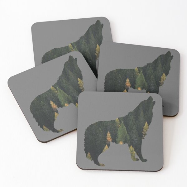 Item preview, Wolf on a Forest designed and sold by Roc3Design.