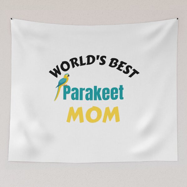 Item preview, World's Best Parakeet Mom - Bird Lover Gift designed and sold by thebreeze09.