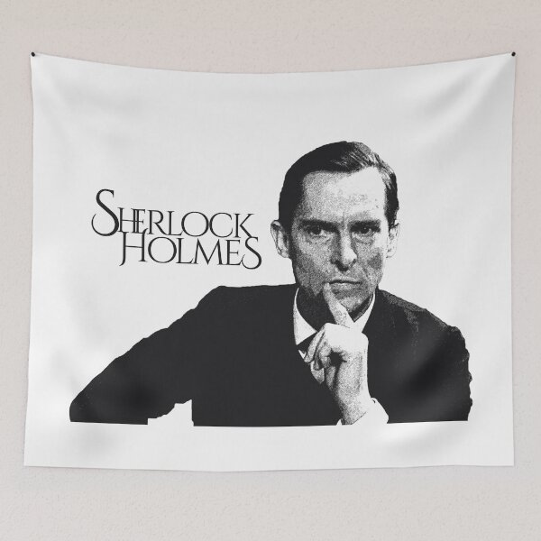 Item preview, Sherlock Holmes Jeremy Brett - Graphic Pen Art designed and sold by imageren.