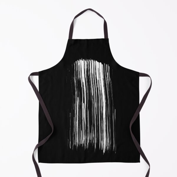 Item preview, Minimalist white abstract painting. White streaks. designed and sold by PandaAvenue.