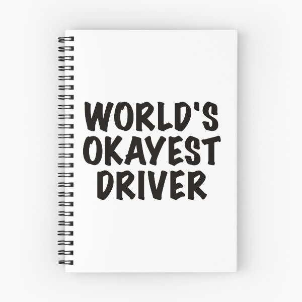 Item preview, WORLD'S OKAYEST DRIVER designed and sold by Montrepeneuer.