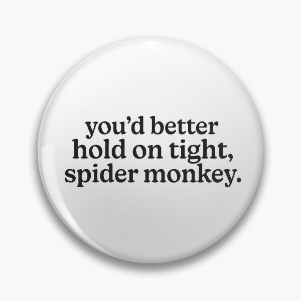 Item preview, hold on tight spider monkey designed and sold by spiderhan.