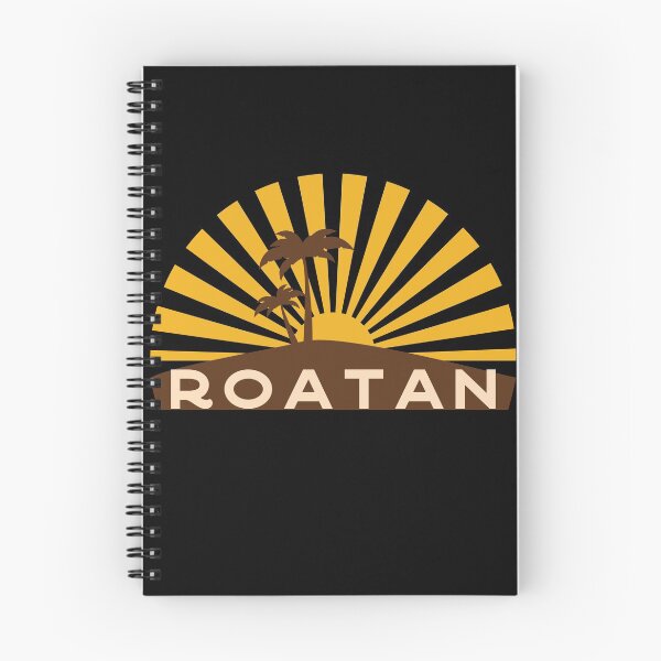 Item preview, Roatan Honduras Caribbean Vintage Sunset Tropical Island designed and sold by Hoiho Adventure Shirts.