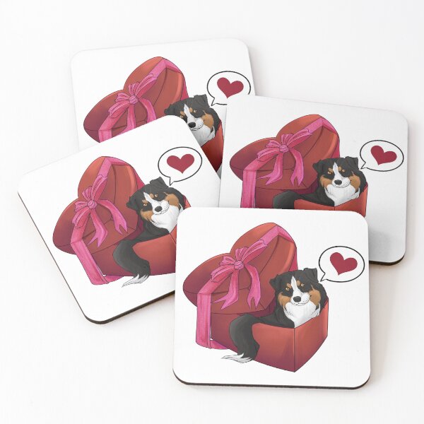 Item preview, Aussie Valentine BlackTri Amber designed and sold by MRN-Drawing.