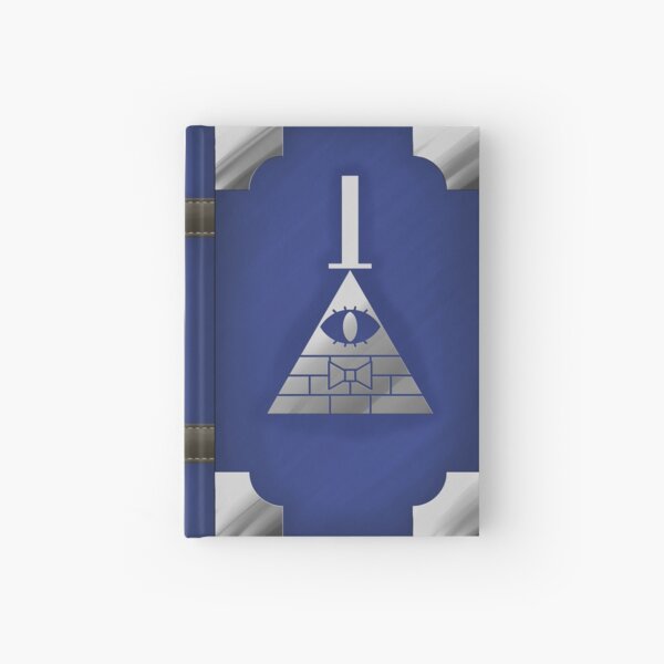 Item preview, Schwerkraft fällt inspiriert Buch der Chiffre, blau designed and sold by MaddeMichael.