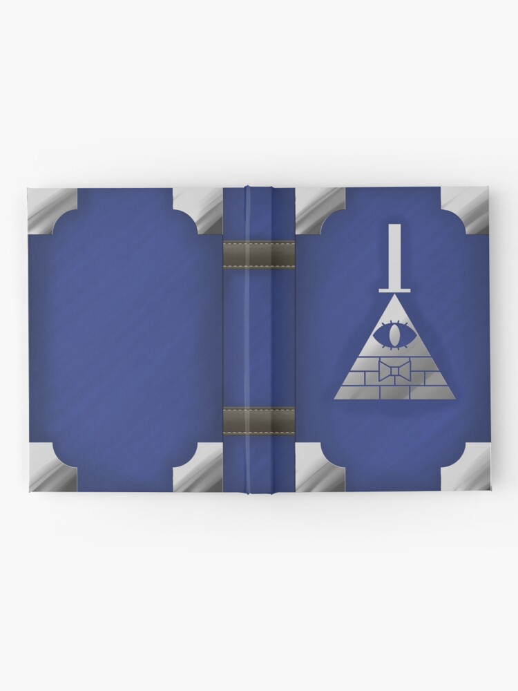 Alternate view of Gravity Falls Inspired Book of Cipher, BLUE Hardcover Journal