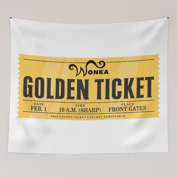 Item preview, Golden Ticket designed and sold by edisr00.