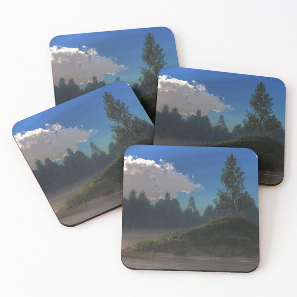 Item preview, Little Island with One Tree and Canoe designed and sold by Daniel Eskridge.