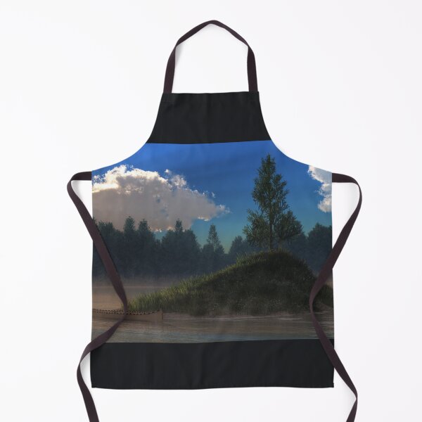 Item preview, Little Island with One Tree and Canoe designed and sold by Daniel Eskridge.