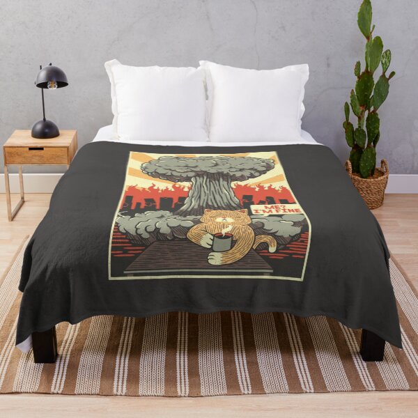 Item preview, I'm Fine Cat designed and sold by Tobe Fonseca®.