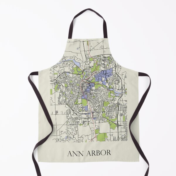 Item preview, Map of Ann Arbor designed and sold by Medajor.