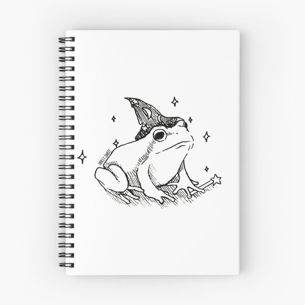 Item preview, Wizard frog ink design designed and sold by hollyisnotanart.