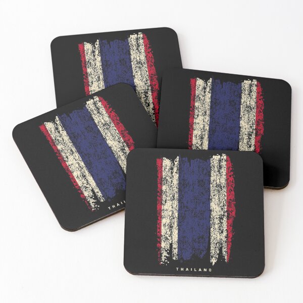 Item preview, Vintage Thailand Flag Retro Thai Flag designed and sold by zajoo.