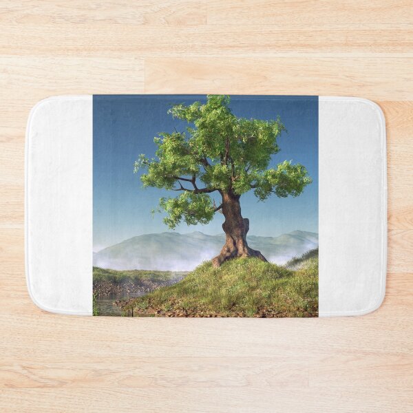 Item preview, Tree on a riverbend designed and sold by Daniel Eskridge.