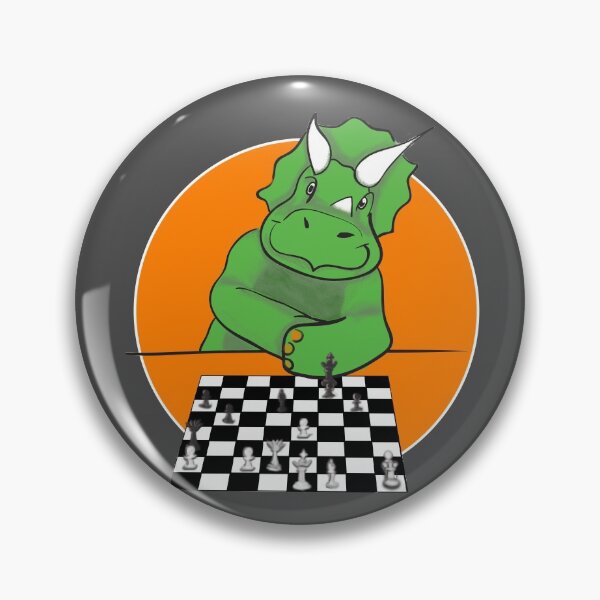 Item preview, Triceratops playing chess designed and sold by xantilly.