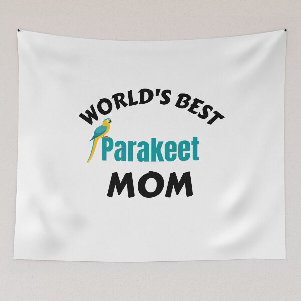 Item preview, World's Best Parakeet Mom - Bird Lover Gift designed and sold by thebreeze09.