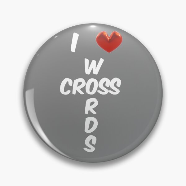 Item preview, I Love Crosswords Gift designed and sold by bradm50.