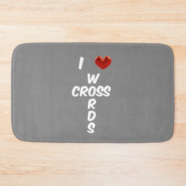 Item preview, I Love Crosswords Gift designed and sold by bradm50.