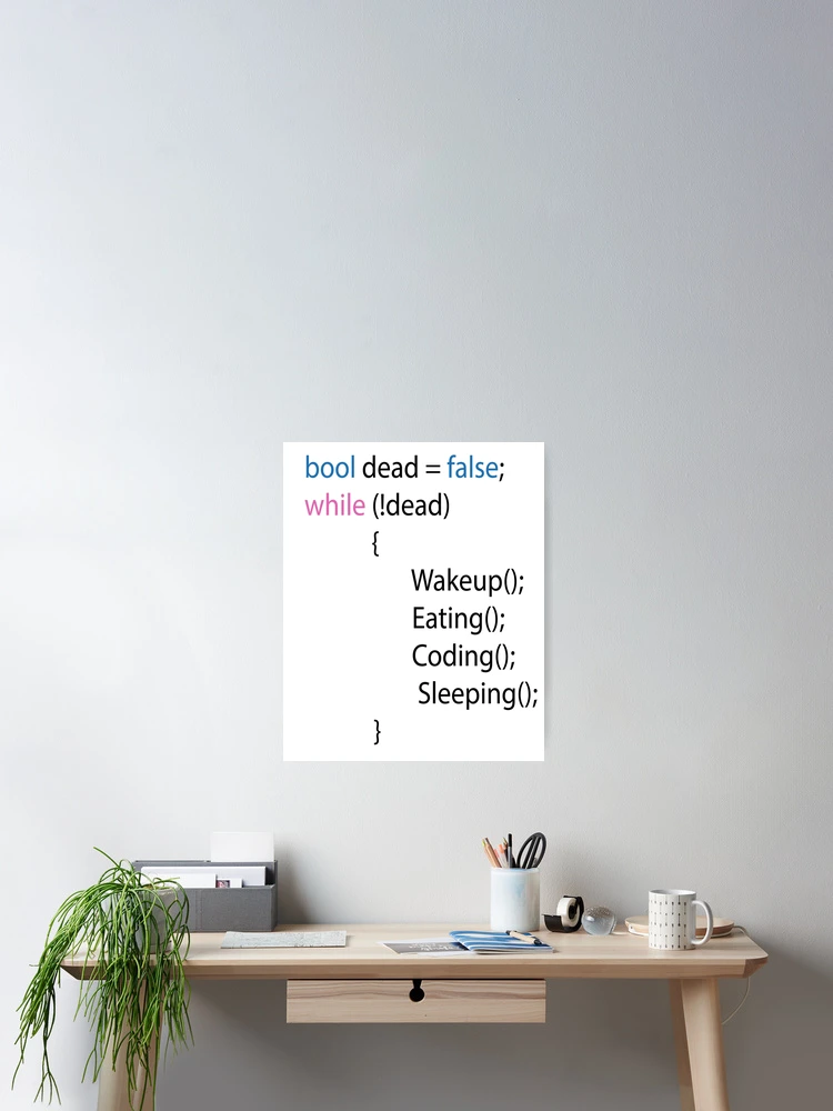 Thumbnail 2 von 3, Poster, Programmieren im Leben - Coding Programming designt und verkauft von UrahGo.