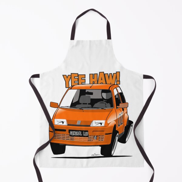 Item preview, Fiat Cinquecento General Lee caricature designed and sold by car2oonz.