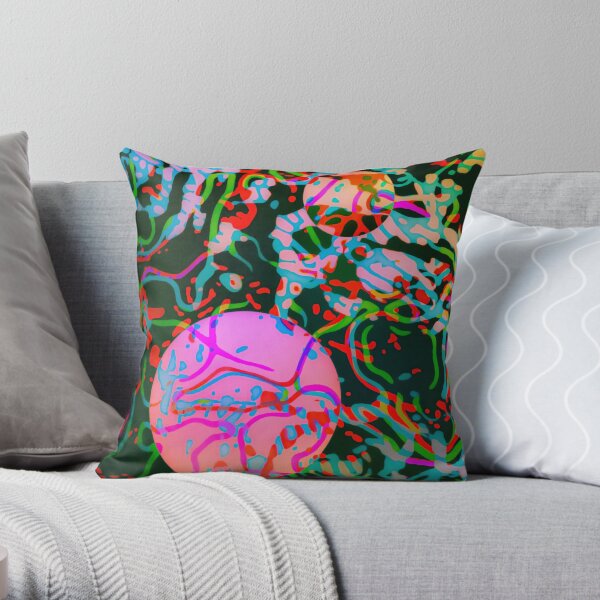 BACTERIA Throw Pillow