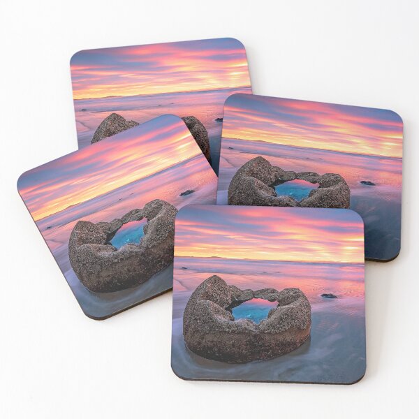 Item preview, Moeraki Boulders Sunrise designed and sold by WadeBuchan.