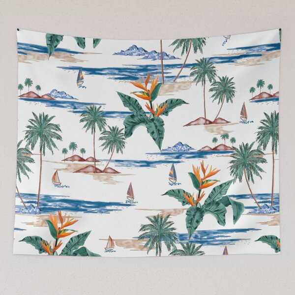 Item preview, Tropical Pattern Illustration  designed and sold by MarcSabuncu.