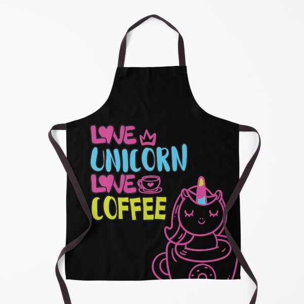Item preview, Love unicorn,love coffee designed and sold by olafekry.