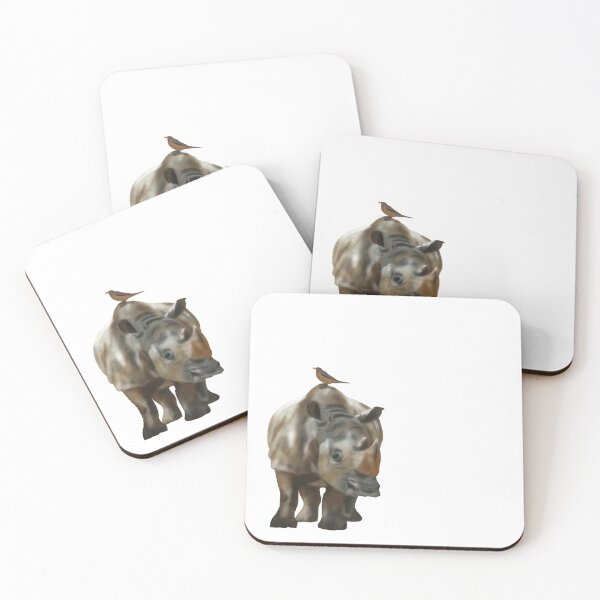 Item preview, Rodger the rhino designed and sold by CarlaMarieArt.