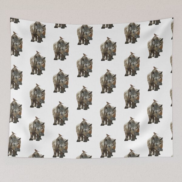 Item preview, Rodger the rhino designed and sold by CarlaMarieArt.