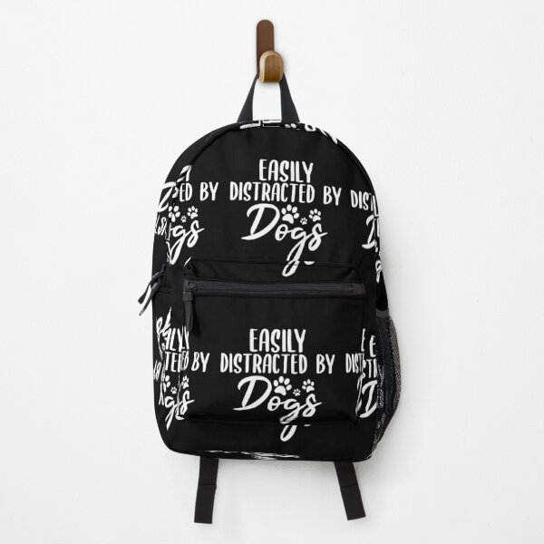 Item preview, Easily Distracted By Dogs - Animal Lover designed and sold by jacks-tees.