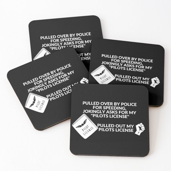 Item preview, Pulled Over By Police, Jokingly Asks For Pilot License, Pulled out Pilot License designed and sold by KananiandKiki.