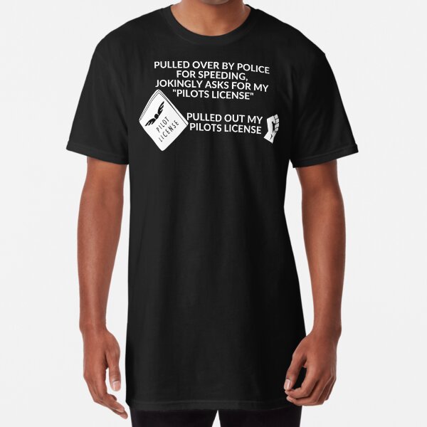 Item preview, Pulled Over By Police, Jokingly Asks For Pilot License, Pulled out Pilot License designed and sold by KananiandKiki.